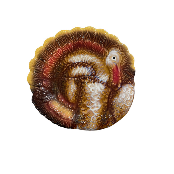 2011 Better Homes & Gardens Heritage Collection Turkey Platter 13" Thanksgiving - Picture 1 of 2